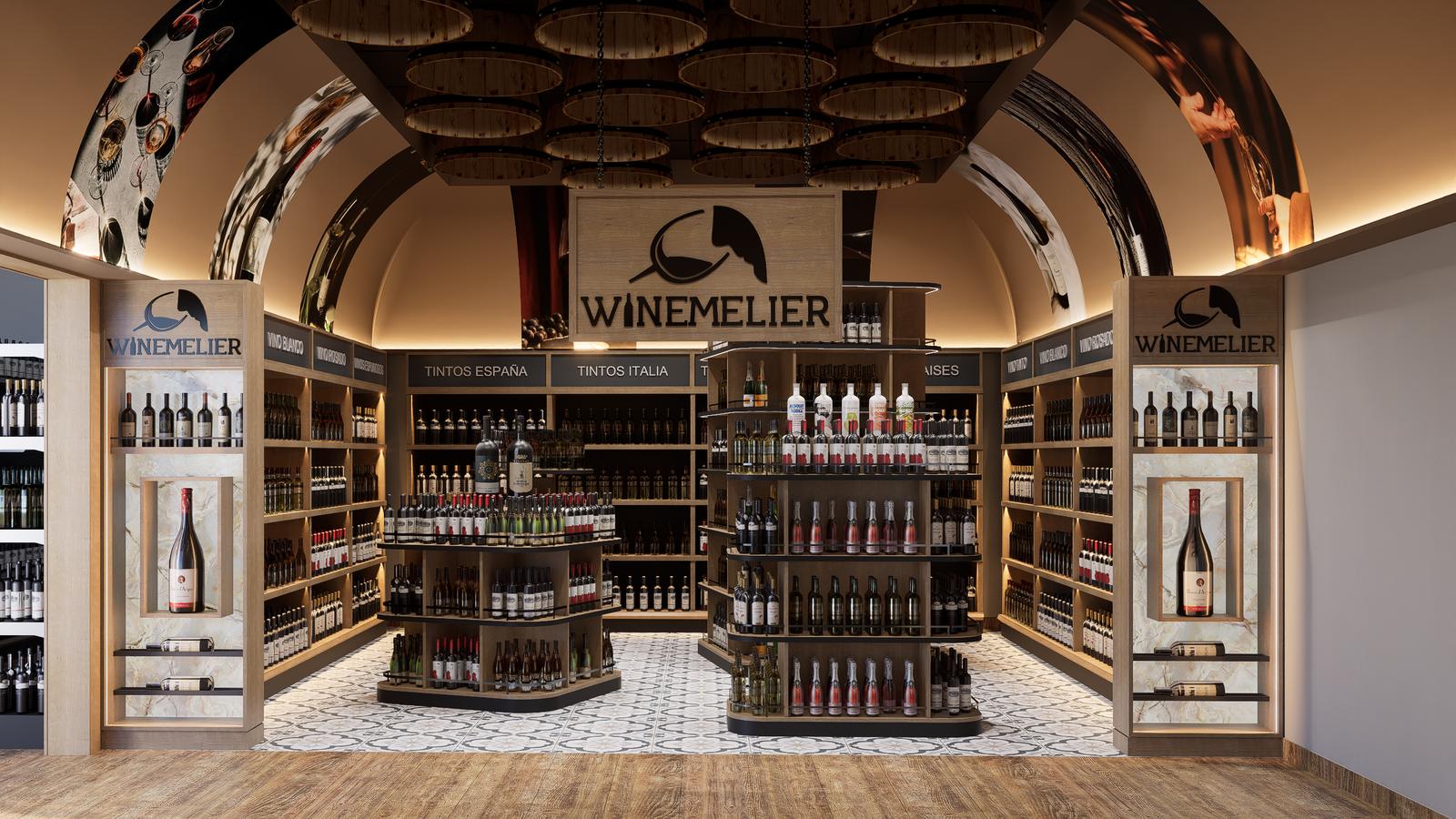Winemelier Wine Stand — Tienda de vinos